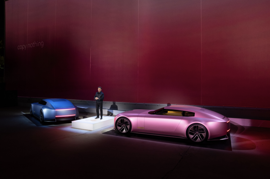 Jaguar’s new pink car